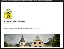Tablet Screenshot of podlaskiklubbiznesu.pl